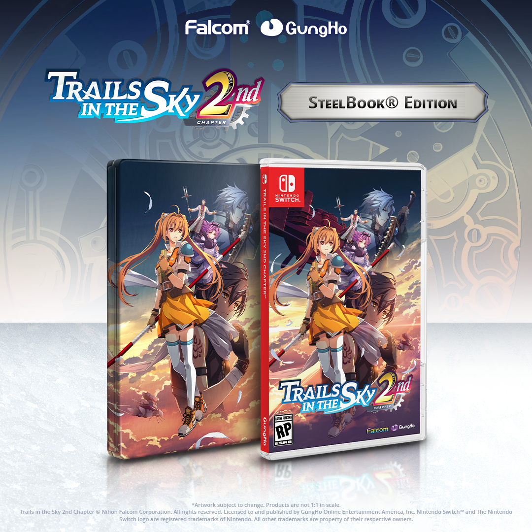 Trails in the Sky 2nd Chapter Steelbook® Edition - Nintendo Switch
