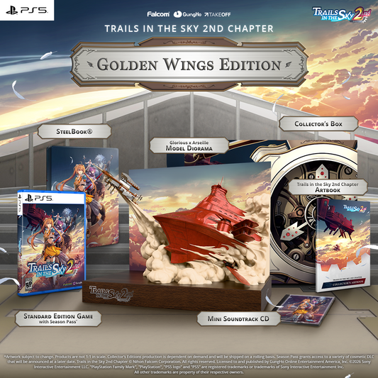 Trails in the Sky 2nd Chapter Golden Wings Edition - PlayStation® 5 (Preorder)