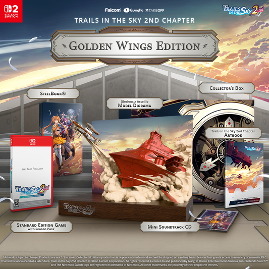 Trails in the Sky 2nd Chapter Golden Wings Edition - Nintendo Switch™ 2 Edition (Preorder)