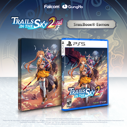 DOWNPAYMENT for Trails in the Sky 2nd Chapter Steelbook Edition